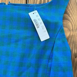 J. CREW Sheath Gingham Dress